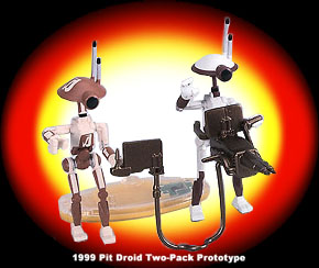 1999 Pit Droid Prototype Image &copy;Hasbro