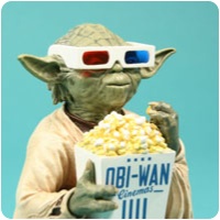 Preview: Yoda With 3D Glasses Minibust | Galactic Hunter